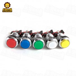 32mm chrome plated arcade buttons