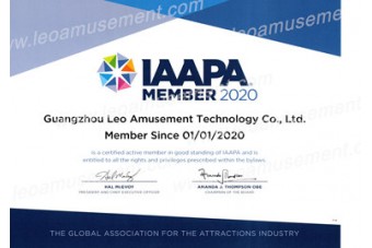 Leon Amusement became a IAAPA member