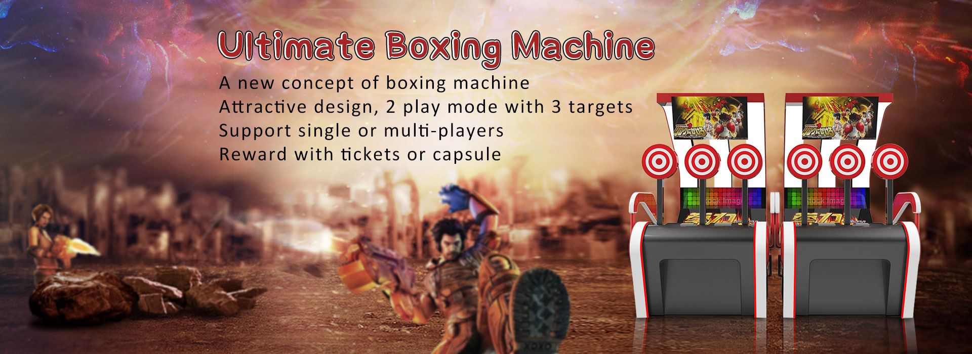 Ultimate boxing arcade game